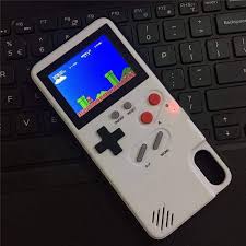 Playable Retro Gameboy Iphone Case Full Color Bopspot Gameboy Iphone Iphone Transparent Case Iphone Cases Bling