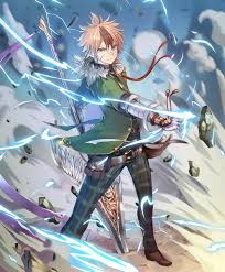 A page for describing lightningbruiser: Card Hnikar Warring Thunder Anime Warrior Anime Demon Boy Beautiful Fantasy Art