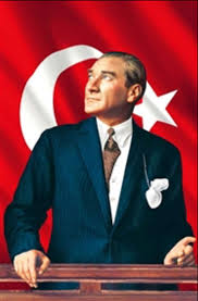 Mustafa Kemal Ataturk Bayrak Fotograf Resim