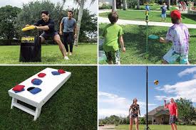 With a variety of games in reserve, you can turn any backyard into an epicenter for fun and excitement, whoever may be playing. Kug6ode T9kwm
