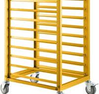 Amazon.com: LXHELIVERY Bakery Baking Pan Cart Bun Pan Sheet ...