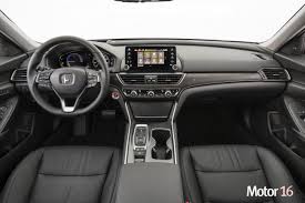 The interior shots are in a garage. Honda Accord 2018 Interior Honda Accord Sport Honda Accord Accord Sport