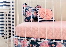 We did not find results for: Navy Coral Crib Bedding Set Navy Floral Coral Bumperless Set Lottie Da