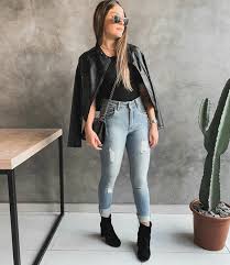 Como Combinar Calça Jeans Com Bota Cano Curto Ideias De Looks Incriveis Com Bota Cano Curto Looks Femininos Looks E Looks Tumblr Feminino