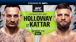 Watch ufc fight night vegas 18: Espn Abc To Air Ufc Fight Night Holloway Vs Kattar
