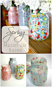 130 Easy Craft Ideas Using Mason Jars For Spring Summer In 2020 Spring Mason Jar Mason Jar Diy Mason Jar Crafts Diy