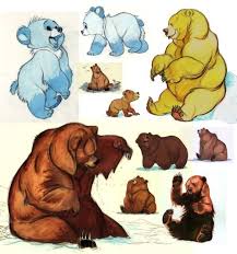 Brother Bear Concept Art Bear Character Design Bear Art Animation Art