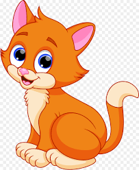 Kedi Kedi Cizgi Film Kokarca Seffaf Png Goruntusu