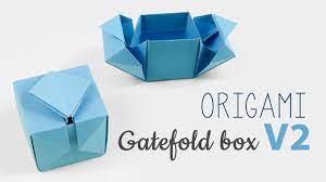 Paper Kawaii Origami Tutorials Origami Box Instructions Origami Gift Box Origami Box