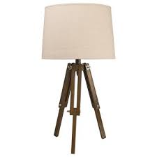 The Tripod Table Lamp Is A Lovely Modern Twist On A Classic Design This Traditional Table Lamp Features A Ne Tripod Table Lamp Tripod Lamp Natural Table Lamps