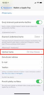 Tap a card to select it as your default, and tap the back button when you're done. How To Change The Default Payment Card In Apple Pay On Iphone Gearcoupon