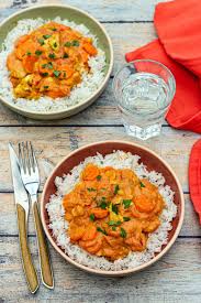 Poisson Au Lait De Coco Carottes Et Riz Amandine Cooking En 2020 Recette Poisson Recettes De Cuisine Recette Asiatique Facile