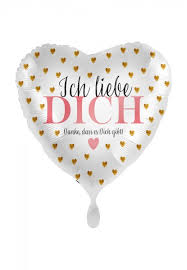 Ein verbrechen in zwei träumen 6. Ich Liebe Dich Herz Folienballon 43cm Party De