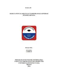 Cover cover merupakan halaman pertama yang terlihat dari sebuah karya tulis. Contoh Dan Cara Membuat Cover Makalah Yang Baik Dan Benar Rekreartive