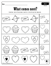 Valenitine S Day Worksheets For Preschoolers Free Printables Preschool Valentines Worksheets Kindergarten Valentines Valentine Worksheets