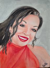 Audrey" Daniel Smith watercolors