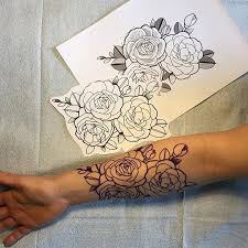 Roses Arm Tattoo Done By David Brown At Glamort Tattoo In Montreal Tattooideen Forearm Tattoos Rose Tattoo On Arm Tattoos