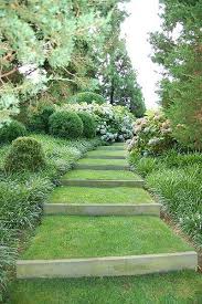 Pin By Amy Wilson On Gardening Landscaping In 2020 Sloped Garden Garden Stairs Landscape Stairs