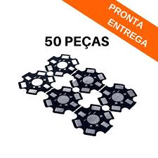 Kit 50 peças - Dissipador de Calor para LED 1W e 3W Modelo Estrela Diversos  Achei Componentes Eletrônicos - Loja Virtual Diversos