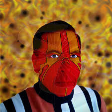 Mark Bernal's initials