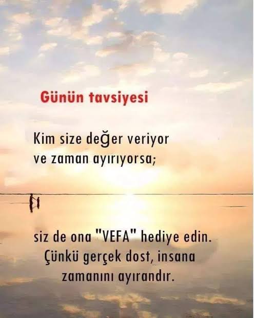 G�n�n Tavsiyesi
