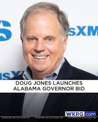 Former Sen. Doug Jones (D-Ala.) announced today that he's launching a bid  for Alabama governor, setting up a likely rematch against Sen. Tommy  Tuberville (R-Ala.) next year.  https://www.wkrg.com/alabama-news/doug-jones-launches-alabama-governor-bid  ...