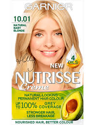 Garnier Nutrisse 10 01 Baby Blonde Permanent Hair Dye