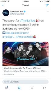 The search for a superstar dans la première saison, est une émission télévisée américaine dont le premier épisode a été diffusé en juin 2002. Anyone Here Going To Do An Online Audition For Next Season Americanidol