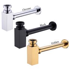 The name is derived from its shape—a looping configuration that looks like a sideways p. the bend in the trap holds a small amount of standing water that's left behind in the drain each time the sink is used. Brass Bottle Trap Bathroom Sink Vanity Basin Pipe Waste Drain Pipe Siphon Drainer P Trap Buy Cheap In An Online Store With Delivery Price Comparison Specifications Photos And Customer Reviews