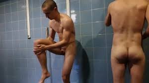 Hit the Showers, Boys: Shower spy - ThisVid.com