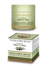 Venus Secrets Exfoliating Facial Cream 50ml With Organic Olive Olive Stones Facial Cream Anti Aging Facial Cream Moisturizer Cream