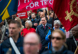 På fritiden engagerar sig statsministerhustrun ulla löfven, 66, för barns läslust. Swedish Slowdown Imperils Pm S Job Promise Politico