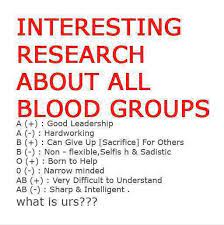 Quotes About Blood Type 53 Quotes