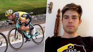 Georges & sarah ‍ cyclist @jumbovisma_road & @redbullbe athlete godfather @towalkagain 'stilstaan is. Wout Van Aert Backs Supertuck Ban
