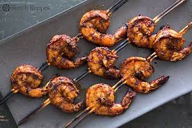 Set grill for high heat. Smoky Paprika Shrimp Skewers Recipe Simplyrecipes Com