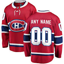 Shop for all your montreal canadiens apparel needs including premier, practice, throwback and authentic jerseys and more. Youth Montreal Canadiens Fanatics Branded Red Home Breakaway Custom Jersey