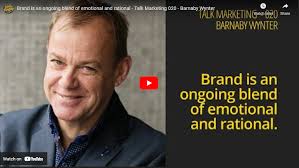 Brand is an ongoing blend of the emotional and the rational