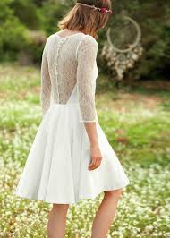22 Second Wedding Dresses To Change Into For Your Reception Dresses Short Wedding Dress Casual White Dress