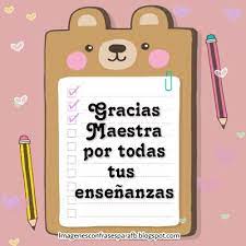 Sin embargo, para que la celebración del 15 de mayo no pase desapercibida y puedas felicitar a tus maestros, te compartimos estos poemas, frases e imágenes de feliz día del maestro. Frases Para Regalar Y Dedicar A Tu Maestra Con Mucho Carino En Su Dia Frase Diadel Tarjeta De Feliz Dia Del Maestro Feliz Dia Del Maestro Dia De Los Maestros