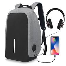 Poruary Business Laptop Backpack 15 6 Inch Anti Theft Backpack With Usb Charging Port Lightweight College Business Backpack Anti Theft Backpack Laptop Backpack