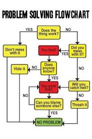 Problem Solving Flowchart Nice One Funny Flow Charts