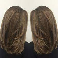 24 Ideas Haircut For Women Medium Straight Layered Hairstyles In 2021 Medium Length Hair Straight Haircuts Straight Hair Medium Length Hair Styles