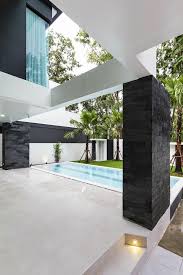 Modern House Terrace Swimming Pool Terrace Design House Exterior Modern House