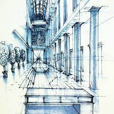 Thanks To Darrenpowlessdesign Another Old Building Sketch Building Draw Drawer Column Lineart Marker Building Sketch Kinetic Architecture Old Building