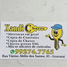 Chaveiro gravatai XANDI CHAVES