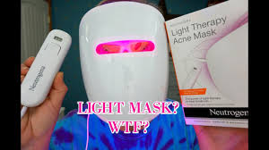 Neutrogena Light Therapy Acne Mask No Makeup Monday Youtube