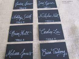 Very Pretty Wedding Invitations Name Place Cards Handwritten Wedding
