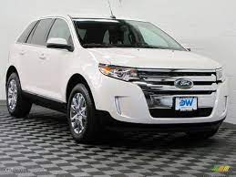 2012 White Ford Edge 2012 White Suede Ford Edge Limited Awd 67073803 Ford Edge Limited Ford Edge Car Colors