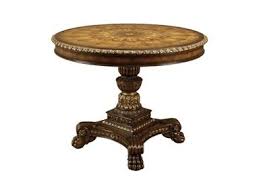 Shop For Maitland Smith Hand Carved Aged Regency Mahogany Center Table Brass Accents Marquetry Top 3030 587 Regency Dining Table Dining Table Center Table
