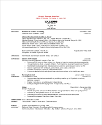 You can edit this nursing student resume example to get a quick start and easily build a perfect resume in just a few minutes. Free 10 Sample Nursing Resume Templates In Ms Word Pdf